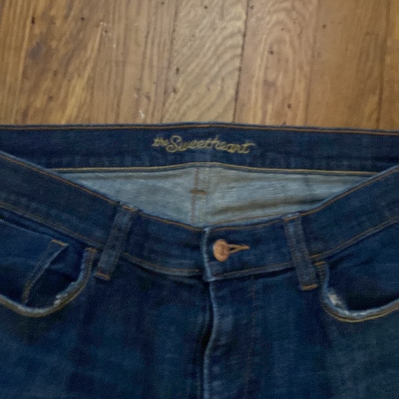 Old navy sweetheart blue jeans size 12 womens - Picture 2 of 5
